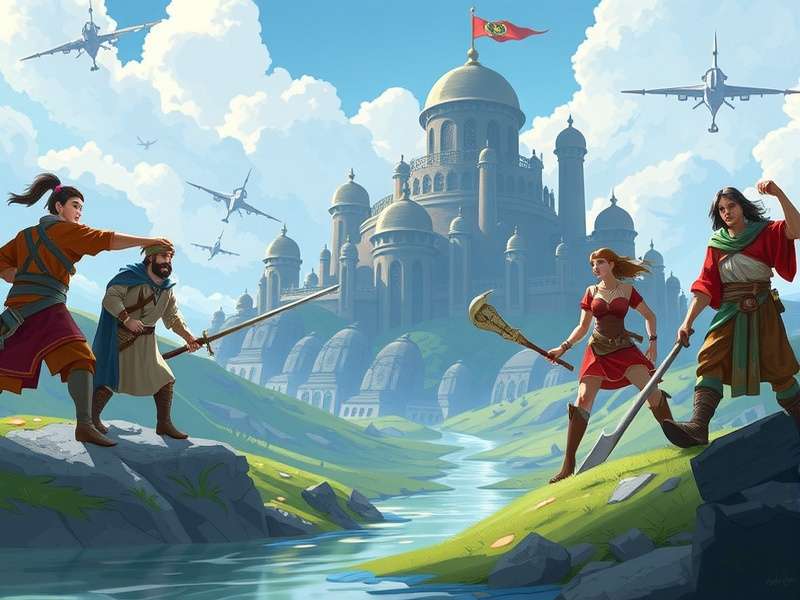 Spice Realm Adventurers Game Banner